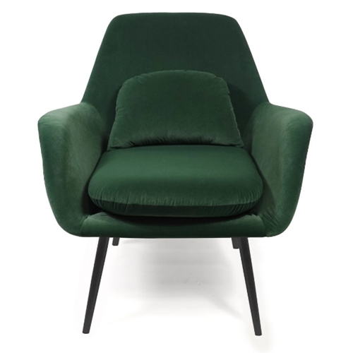 כורסת דגם דטרויט צבע ירוק בקבוק מבית MYDESIGN