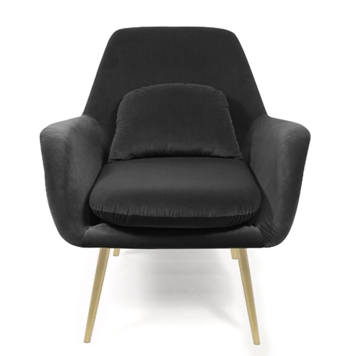 כורסת דטרויט צבע שחור מבית MYDESIGN