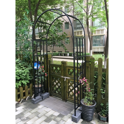 קשת לצמחים מטפסים בגינה ברוחב 114 ס"מ דגם פטל 018