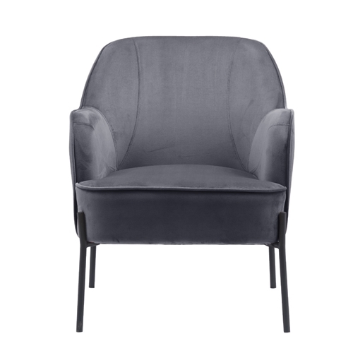 כורסא מעוצבת ונוחה + רגלי ברזל יורק HOME DECOR