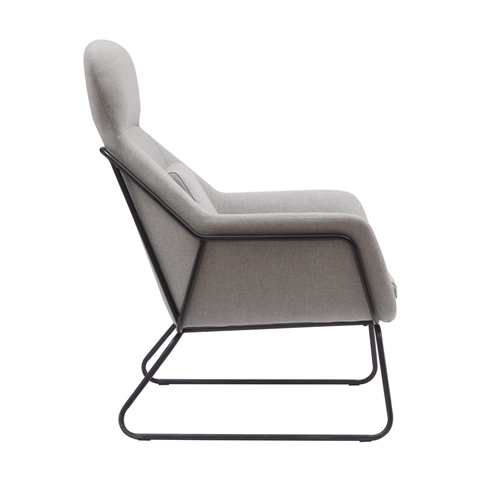 כורסא מודרנית מעוצבת+רגלי ברזל HOME DECOR ליברפול