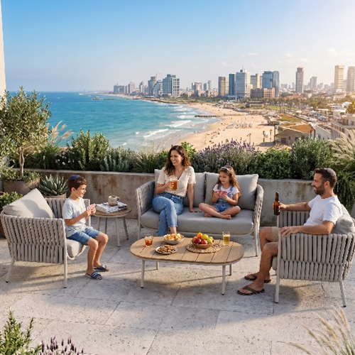 מערכת ישיבה אלומיניום Australia Garden Valera