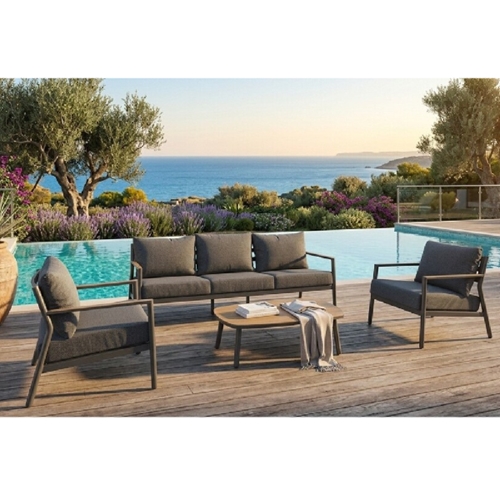 מערכת ישיבה מאלומיניום דגם מלבורן Australia Garden