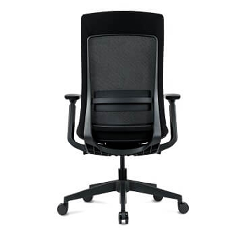 כיסא אורטופדי אלביט גוף שחור SITPLUS