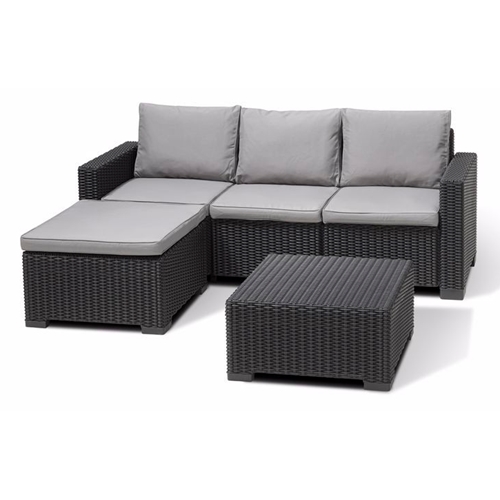 סט ישיבה מוריאה MOOREA - אפור מבית כתר