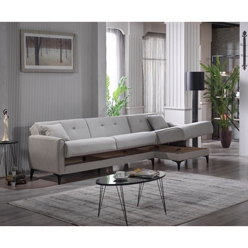 סלון  פינתי  אואזיס נפתח למיטה LEONARDO