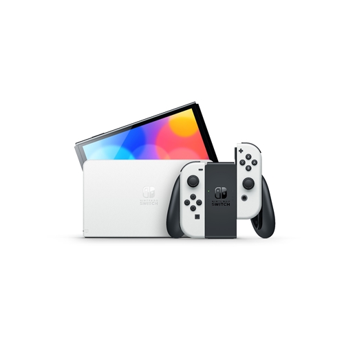 קונסולה נינטנדו דגם Nintendo Switch OLED לבן