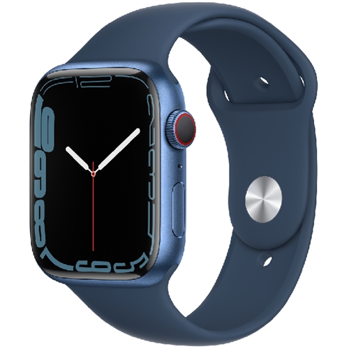 שעון חכם Apple Watch Series 7 GPS + CELL 41mm כחול