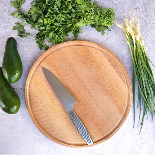 קרש חיתוך עגול 35 ECOSALL