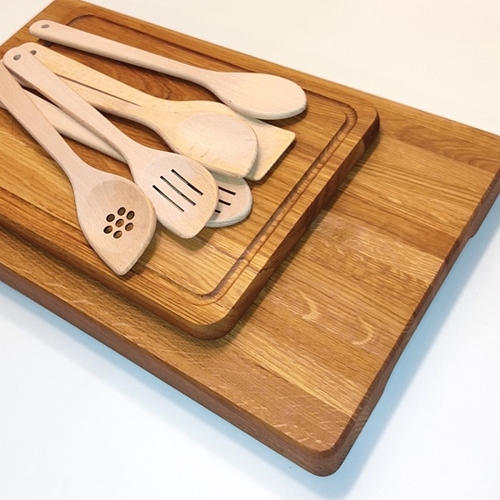 מארז בוצ'ר, קרש חיתוך וכפות בישול ECOSALL