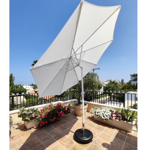 שמשיה רגל אמצע קוטר 3 מטר דגם AMPA מבית H.KLEIN