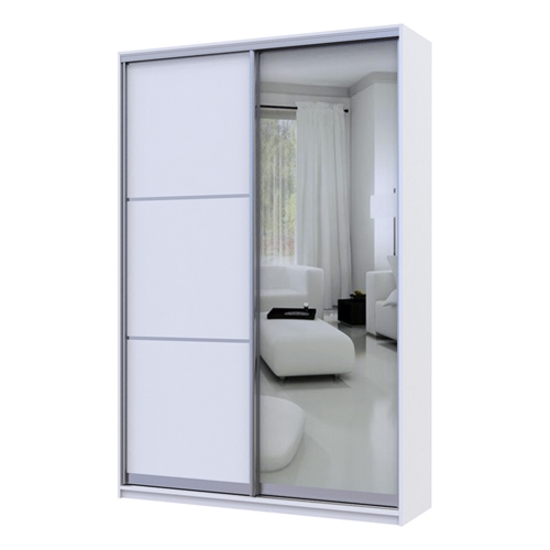 ארון הזזה 120 ס"מ+דלת מראה ומגירות ערן HOME DECOR