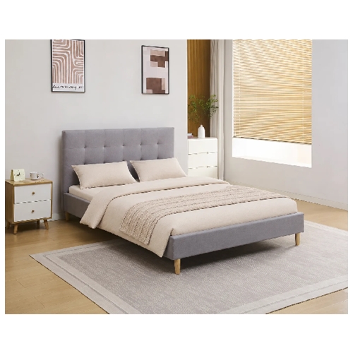 מיטה וחצי 120×190 דגם לידור 120 אפור HOME DECOR