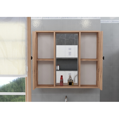 ארונית אמבטיה עם מראה דגם שרתון TUDO DESIGN