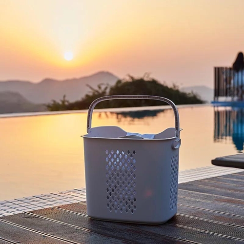 מעמד מעוצב עם סל כביסה נשלף DNA Comfort