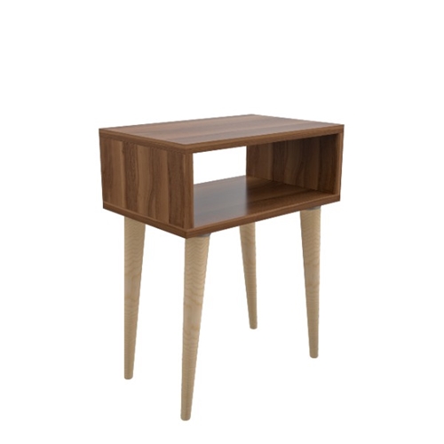 כוננית דקורטיבית רגליים מעץ מבית H.KLIEN