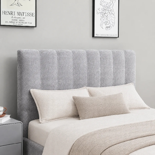 מיטה זוגית 140/190 דגם נעמה 140 אפור HOME DECOR