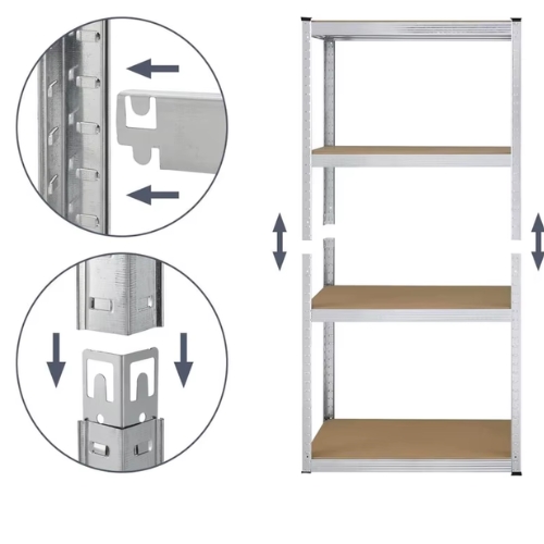כוננית מתכת 4 מדפים Garden Top
