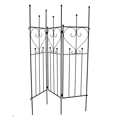 גדר ברזל לתיחום ותמיכת צמחים דגם 21034