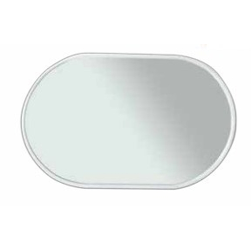 מראה מעוגלת 80X50 ס"מ מסגרת מתכת Tudo Design