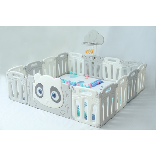 מתחם פעילות פנדה L אפור בהיר BUBU