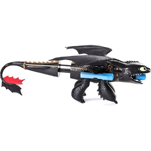 הדרקון הראשון שלי - דרקון שום שן Toothless Dragon יורה חצ...