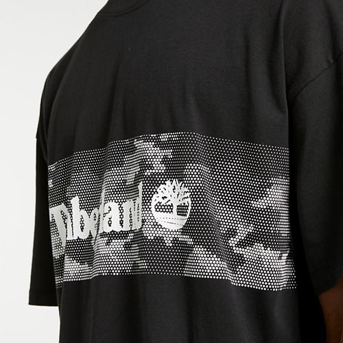 טי שירט Timberland לגברים דגם Kennebec Tree Camo