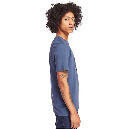 טי שירט Timberland לגברים דגם Kennebec Tree Camo