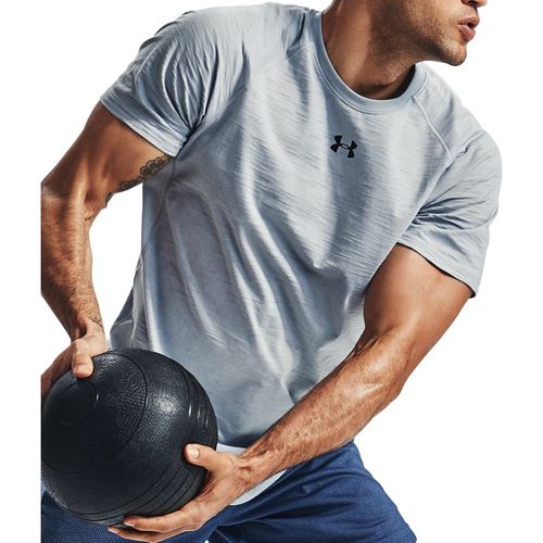 טי שירט Under Armour לגברים דגם Charged Cotton