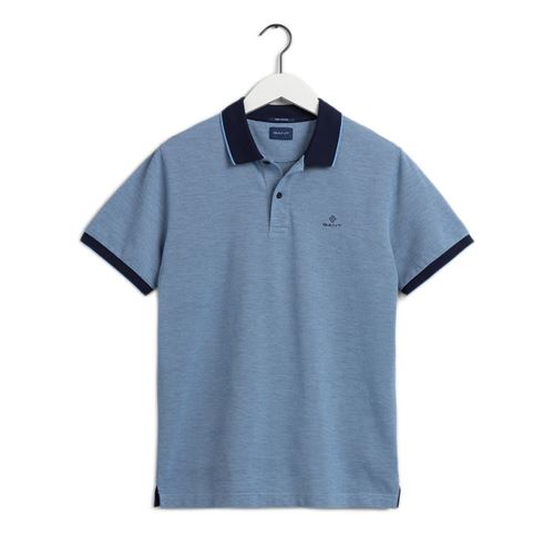 חולצת פולו Gant לגברים דגם Oxford Pique SS Rugger