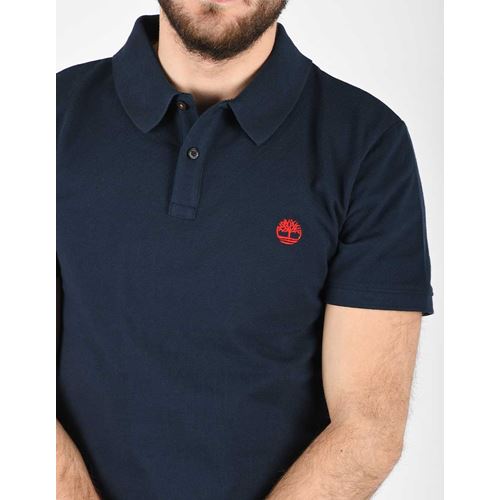 חולצת פולו שרוול קצר Timberland לגברים