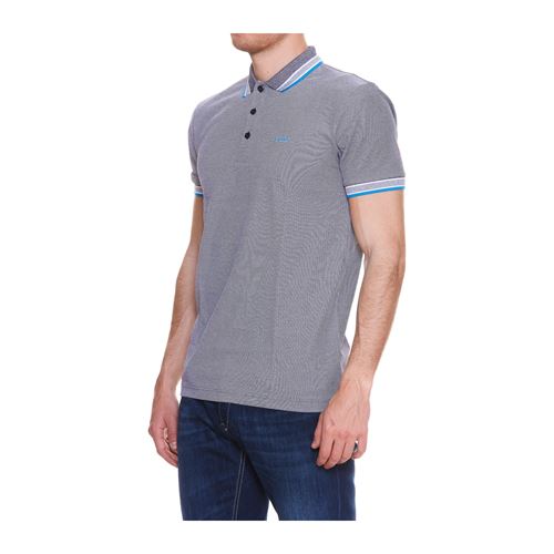 חולצת פולו HUGO BOSS לגבר דגם Paddy Curved  Logo