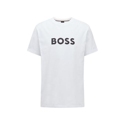 חולצת טי שירט HUGO BOSS לגבר עם לוגו על החזה