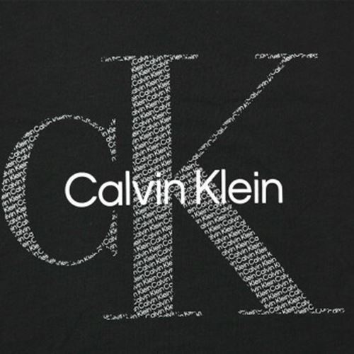 טי שירט Calvin Klein לגברים S/S Monogram W/AOP Logo