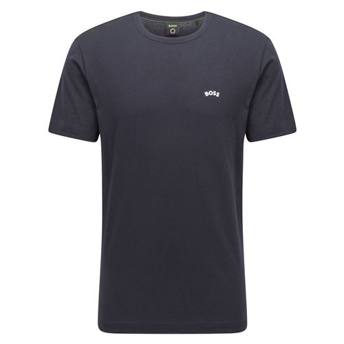 טי שירט  לגברים דגם CURVED LOGO