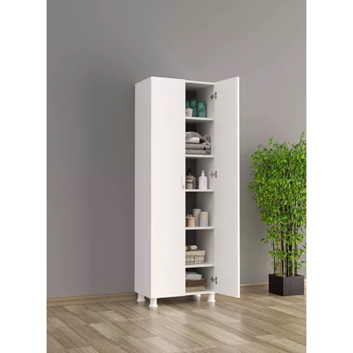 ארון שרות דגם 6104WH גוון לבן