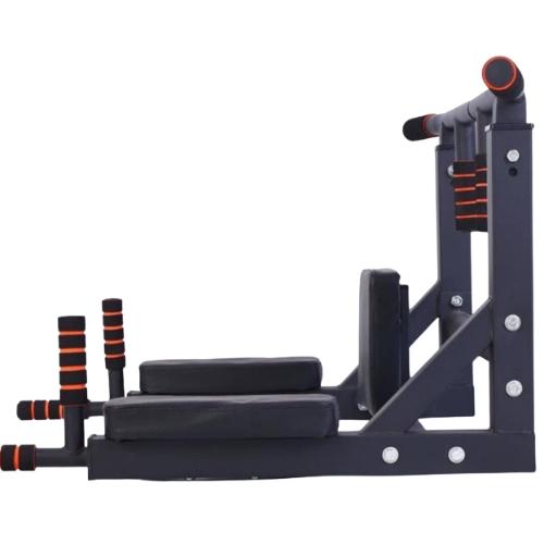 מתקן מתח מקבילים לקיר מתכוונן שחור EUROLEAP