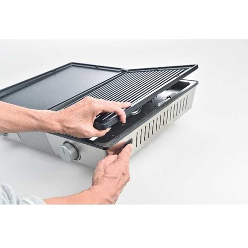 פלנצ'ה חשמלית בעלת פלטות נשלפות SOLIS Deli Grill