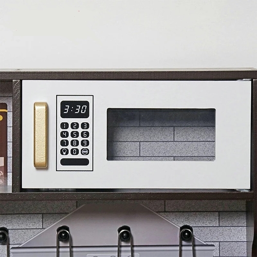 מטבח מעץ עם תאורה וצלילים לילדים דגם לוטם