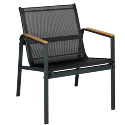 מערכת ישיבה 4 חלקים דגם ניו זילנד שחורה PLAYA