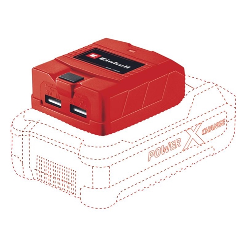בנק אנרגיה מתחבר USB נטען 18v+סוללה ומטען EINHELL