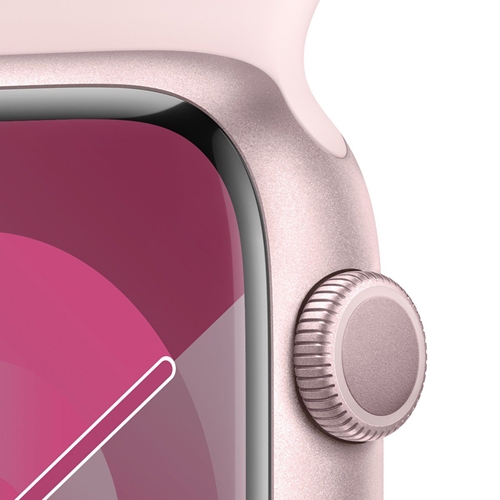 שעון אפל Apple Watch Series 9 GPS 45mm צבע Pink