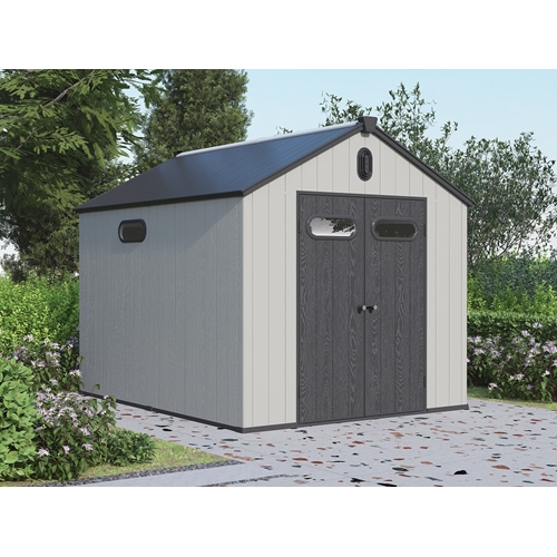 מחסן פלסטיק דגם KC810 במידות KingCenter 8X10