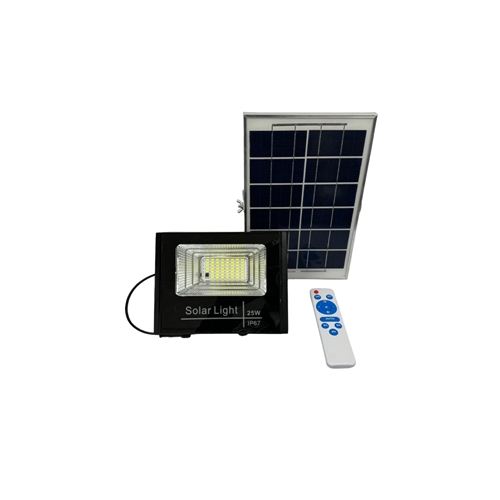 פנס קיר סולארי לד עם שלט רחוק