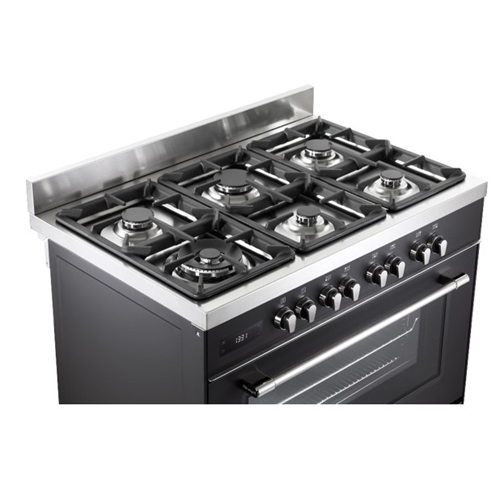 תנור 90 ס"מ 6 להבות גז דגם Delonghi PRO966MA -IL