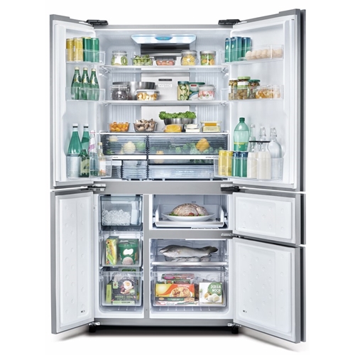 מקרר 5 דלתות נפח 668 ליטר דגם SHARP SJ-9630-BS