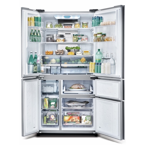 מקרר 5 דלתות נפח 668 ליטר דגם SHARP SJ-9630-SL