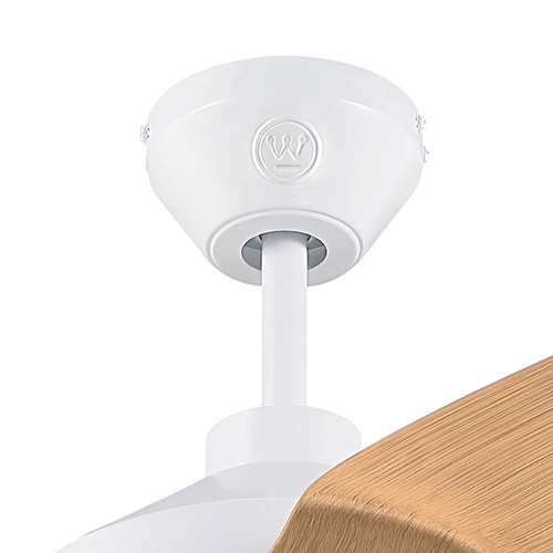 מאוורר תקרה דגם "42 WESTINGHOUSE VALERIA לבן עץ