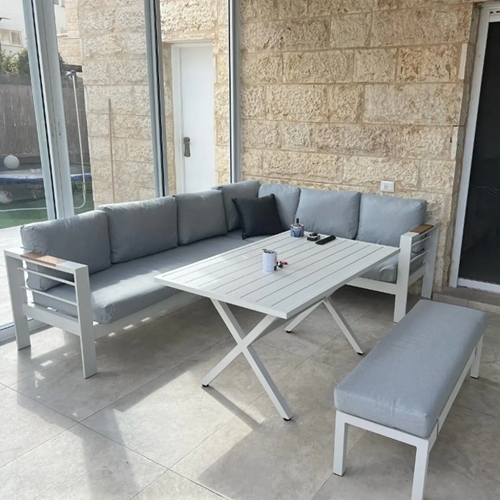 פינת ישיבה למרפסת ולגינה דגם ליאם H.KLIEN