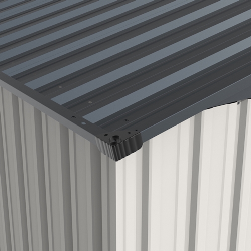 מחסן מתכת 1.86X2.41 דגם Garden Top T268